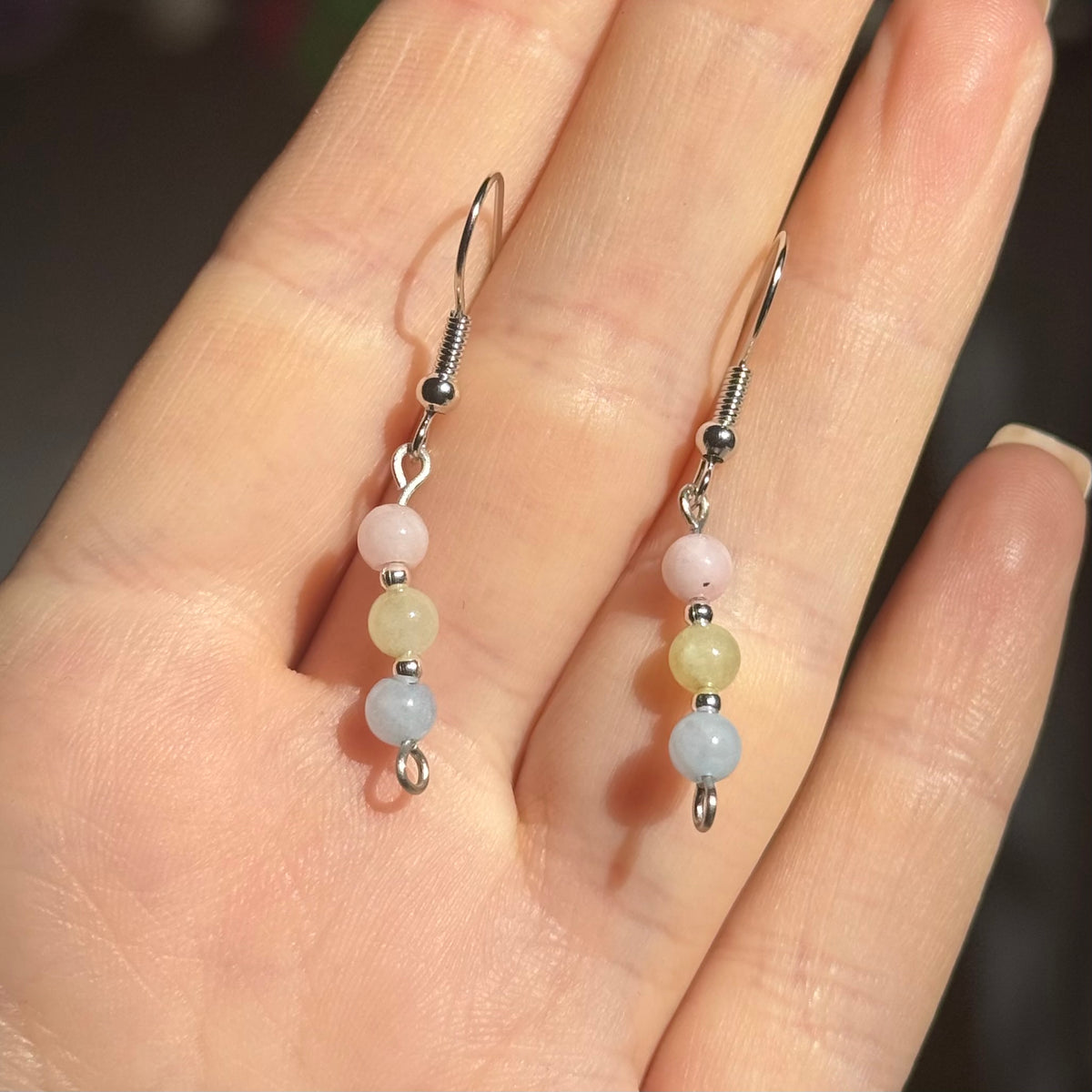 Morganite Earrings