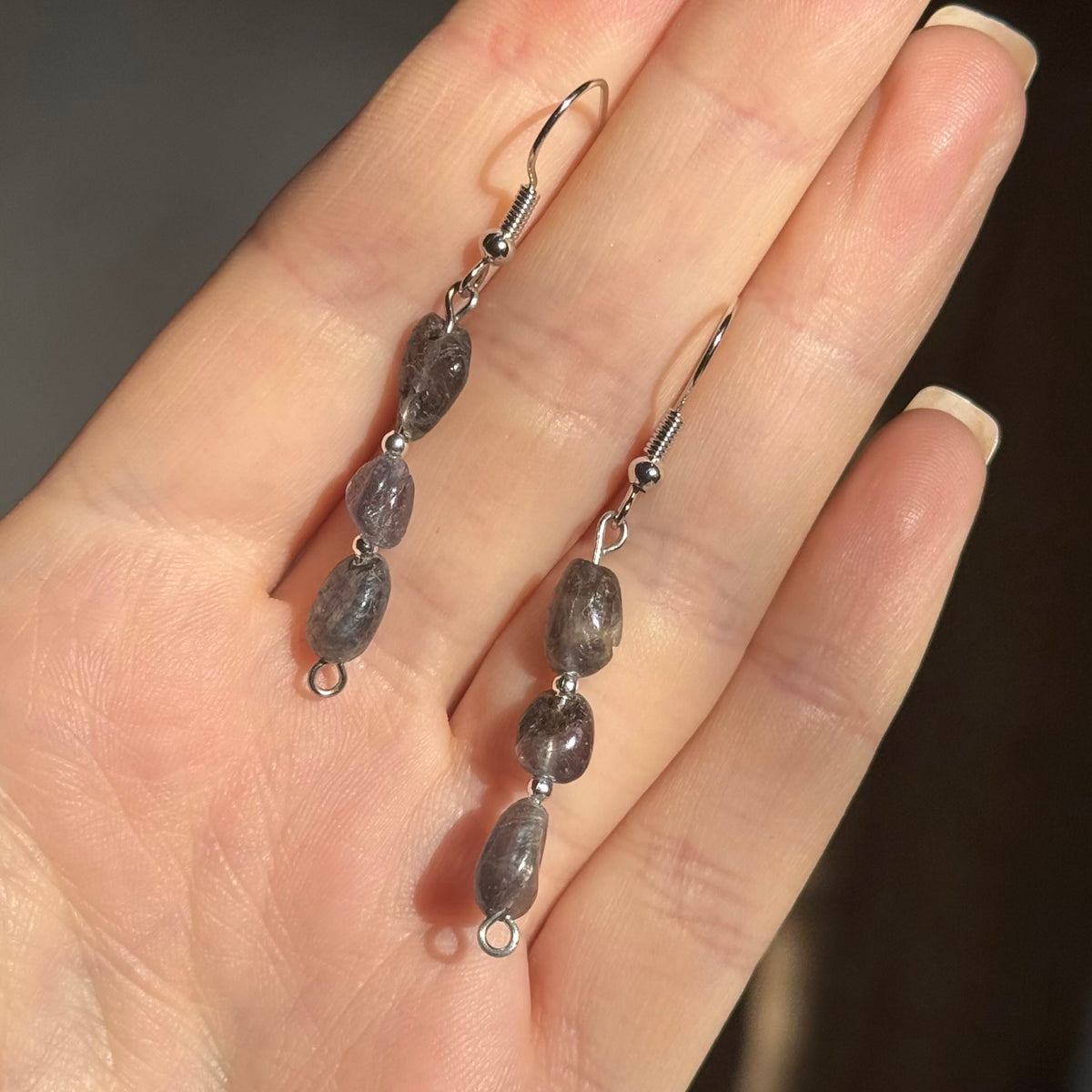 Iolite Earrings