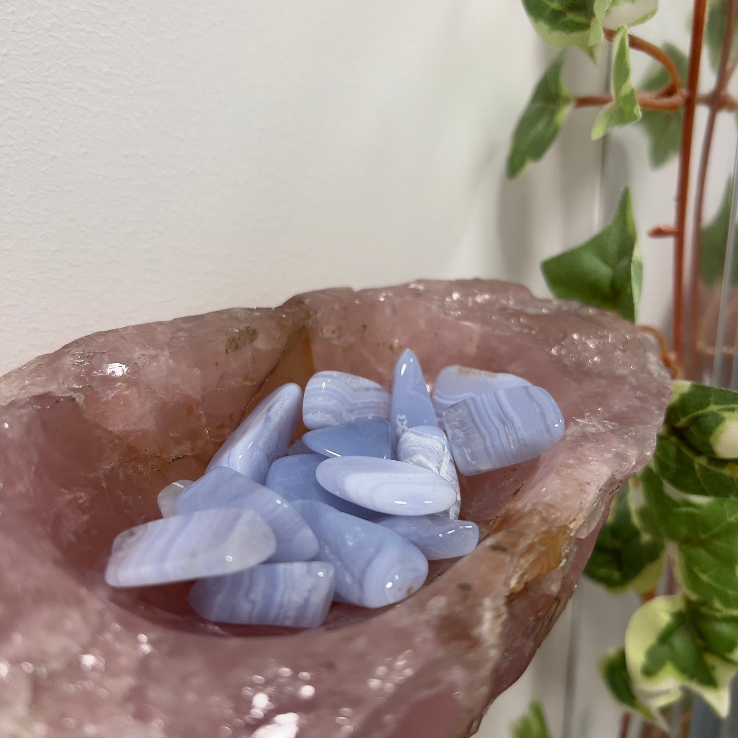 1pcs Blue Lace Agate Tumble