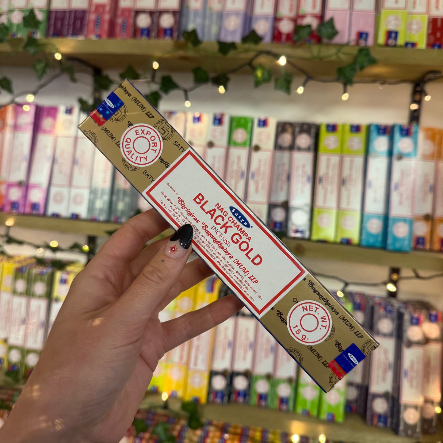 Black Gold Satya Incense