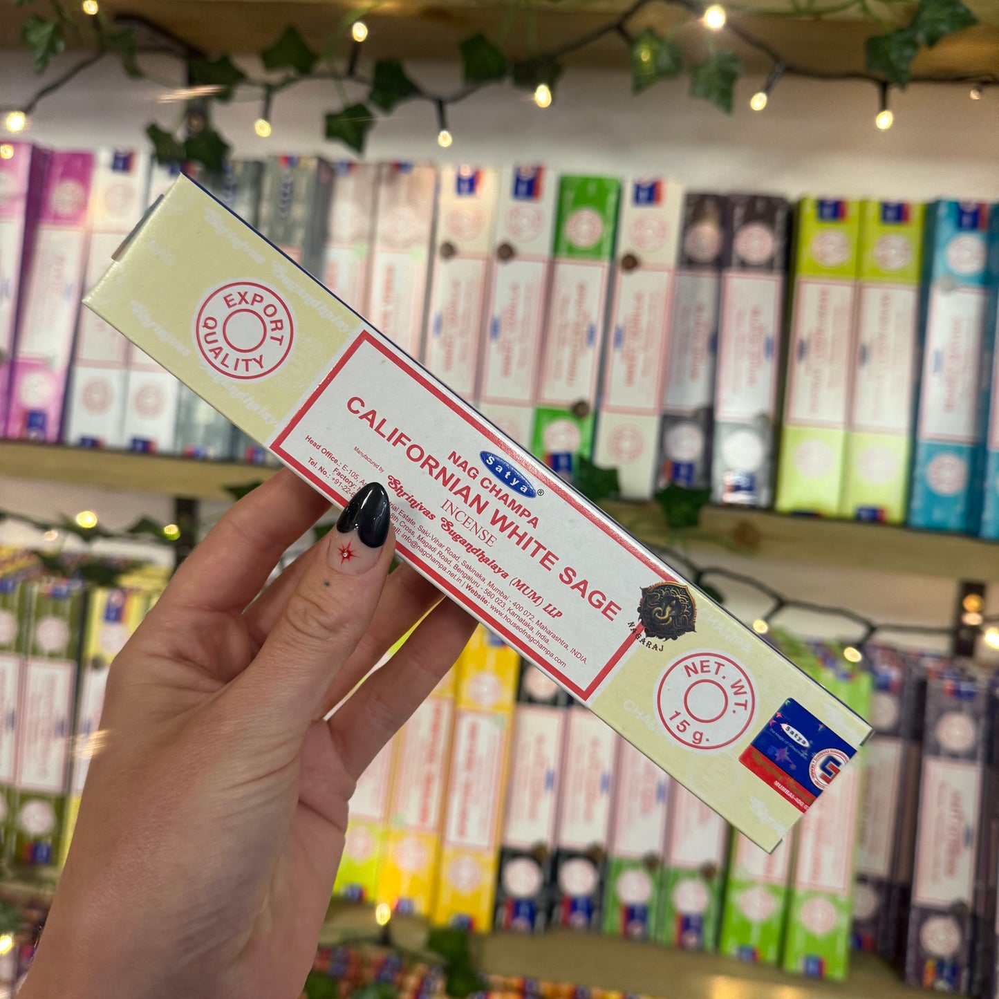 Californian White Sage Satya Incense