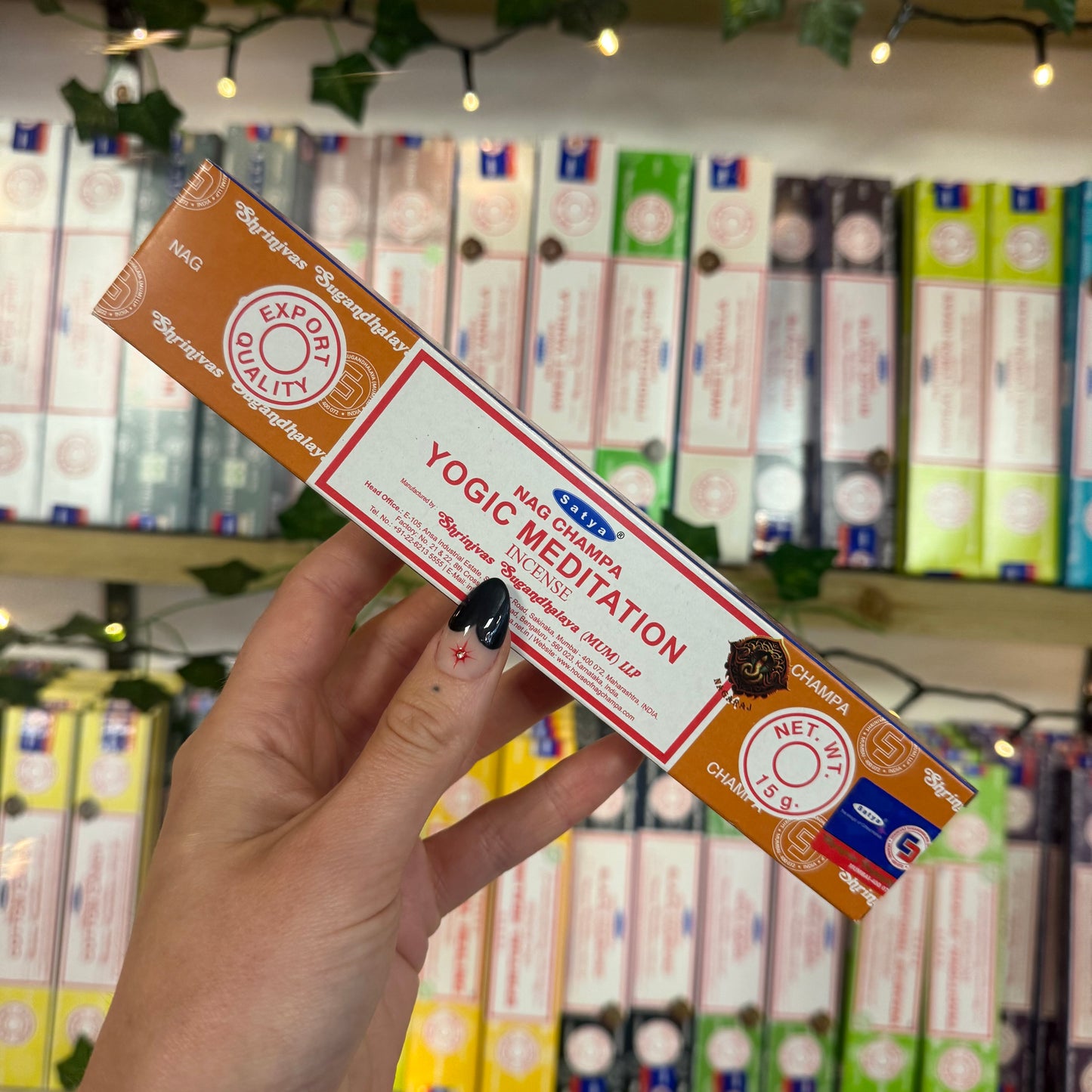 Yogic Meditation Satya Incense