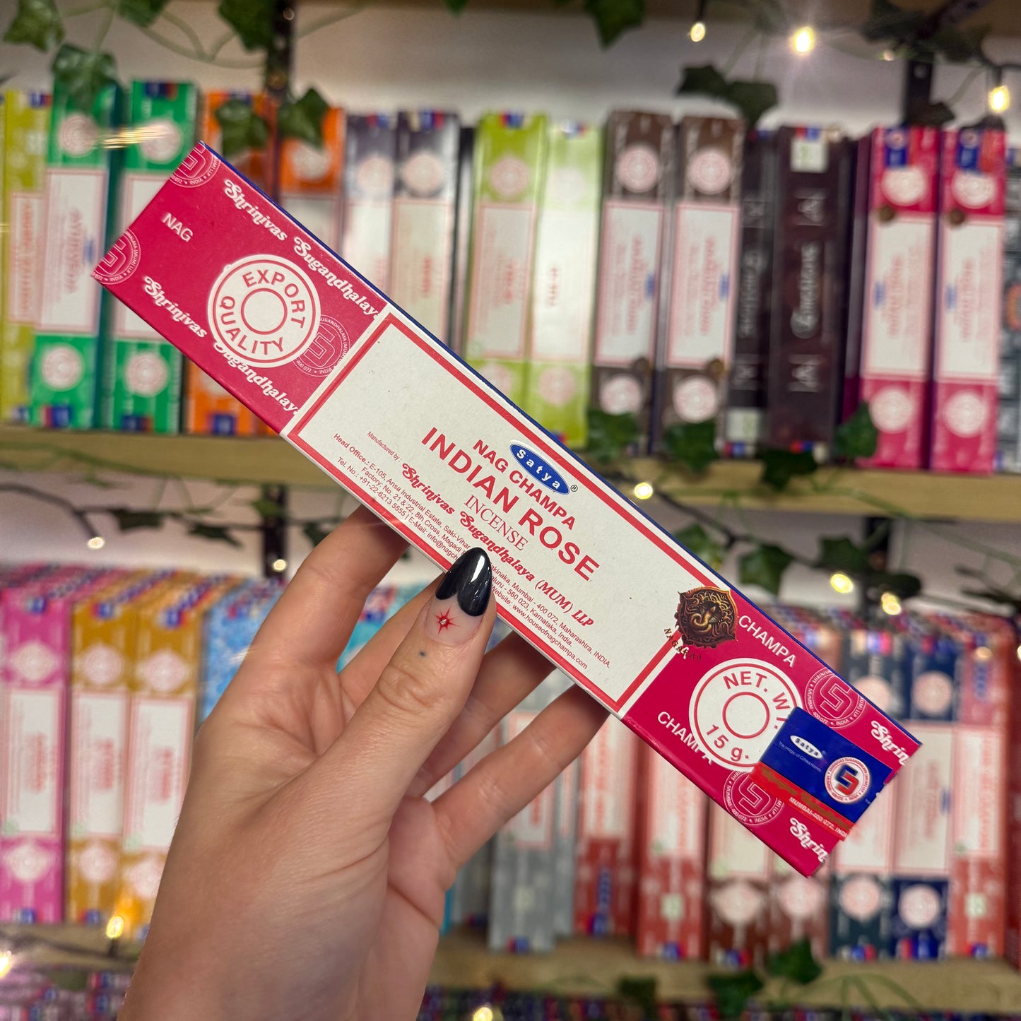 Indian Rose Satya Incense