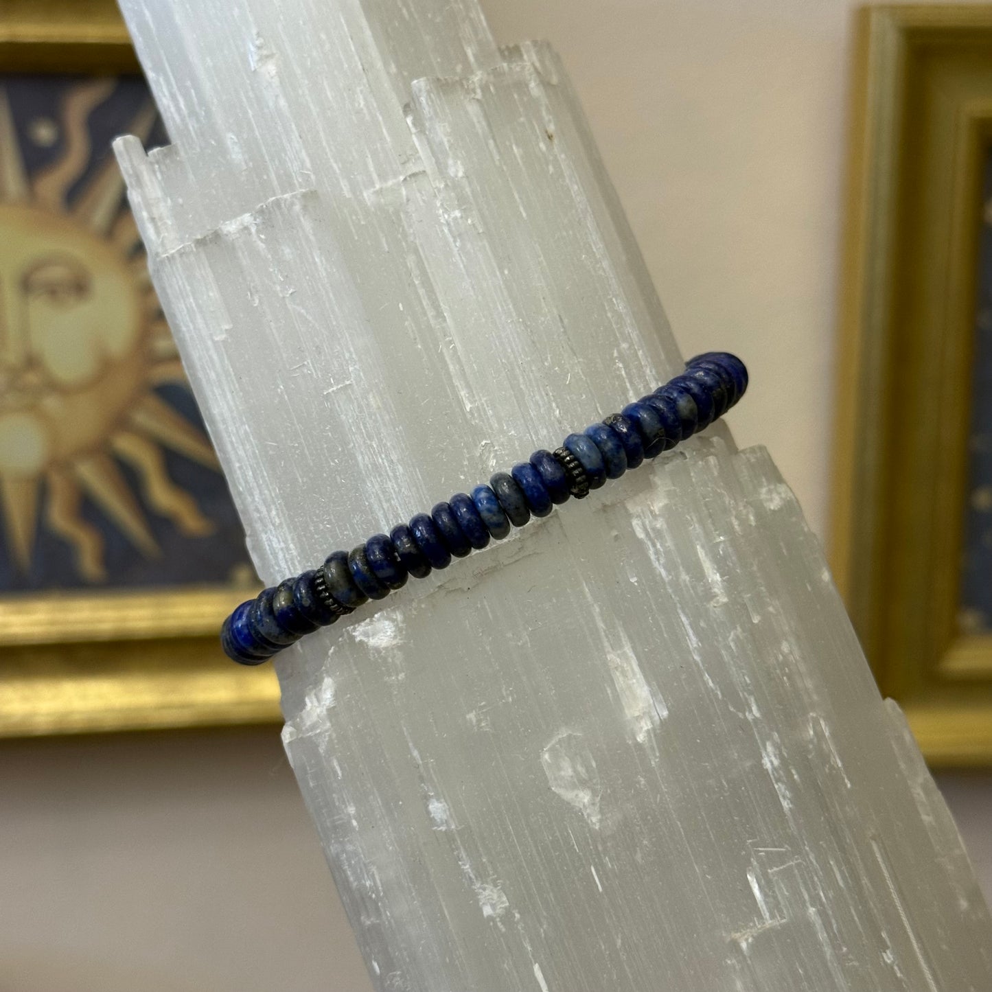 Lapis Lazuli Donut Bracelet