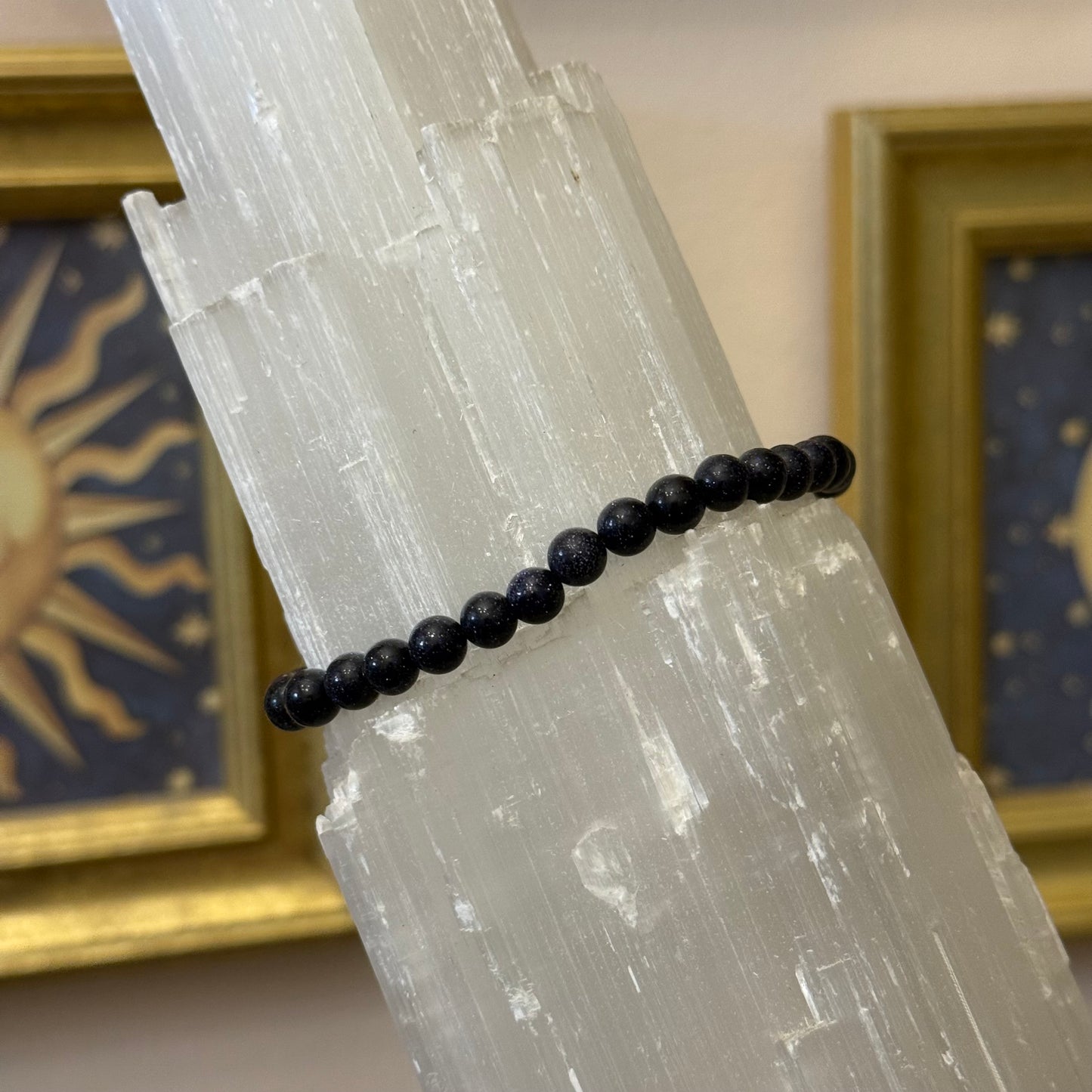 Blue Goldstone Bracelet