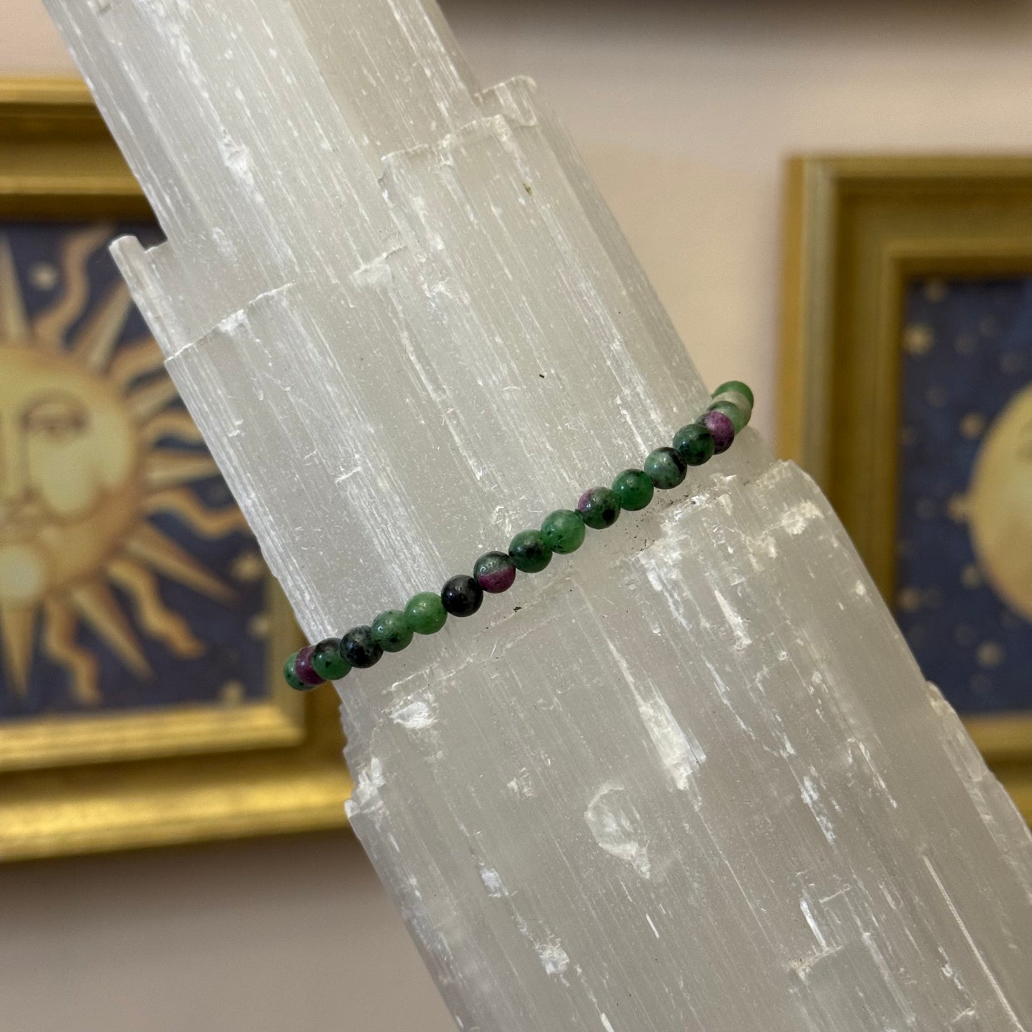 Ruby In Zoisite Bracelet