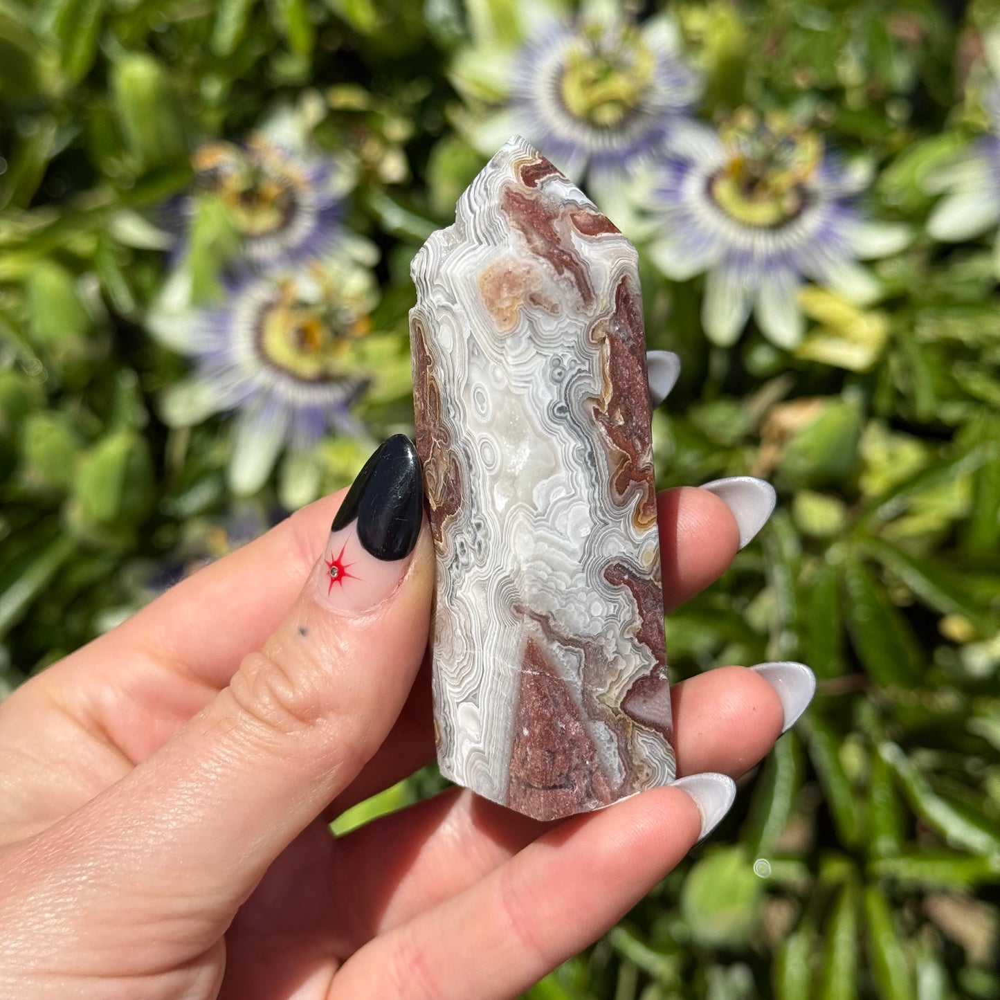 Crazy Lace Agate Tower