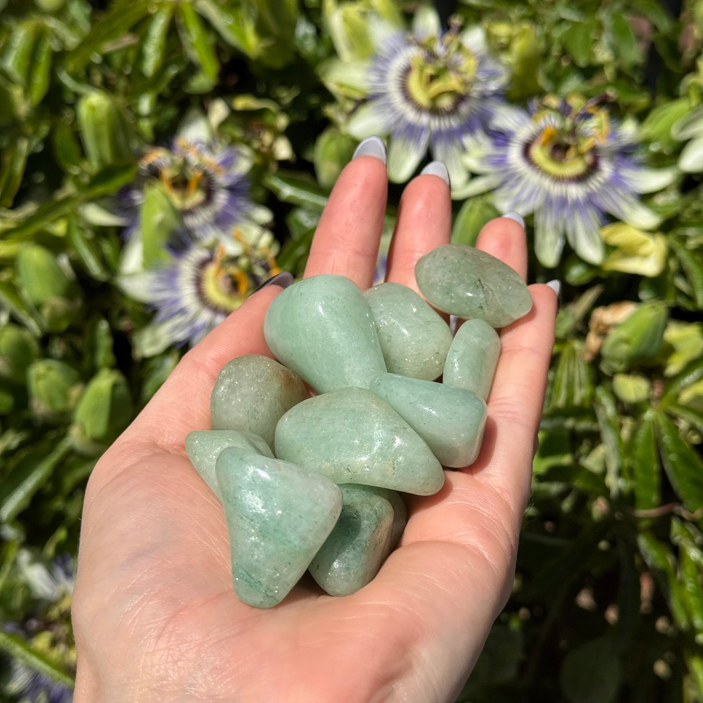 1pcs Tumbled Green Aventurine