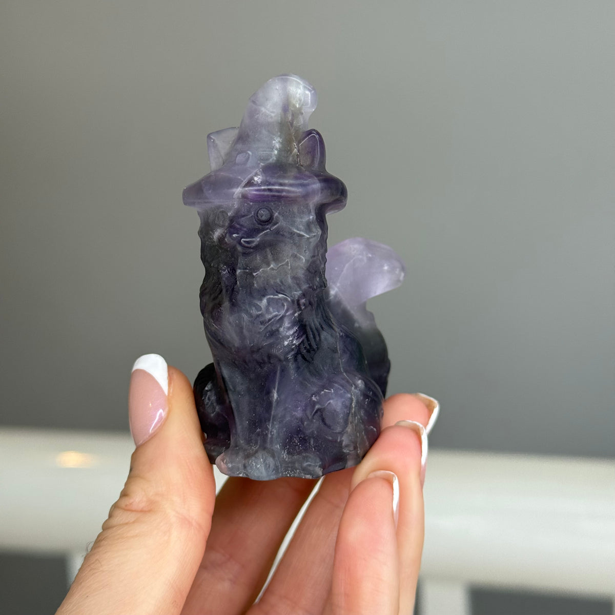 Amethyst Spooky Kitty