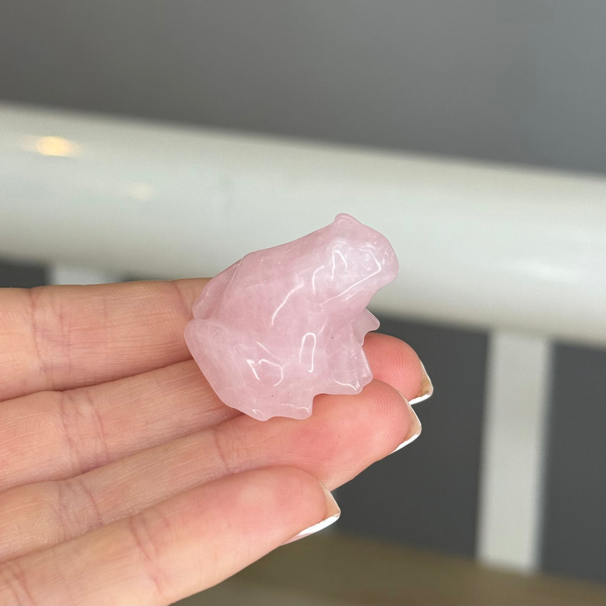 Rose Quartz Froggy