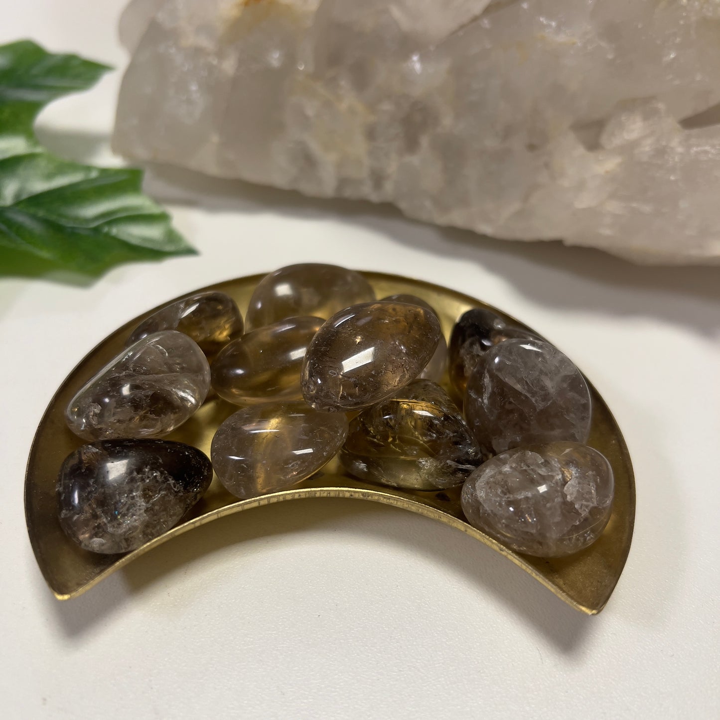 1pcs Smokey Quartz Tumble