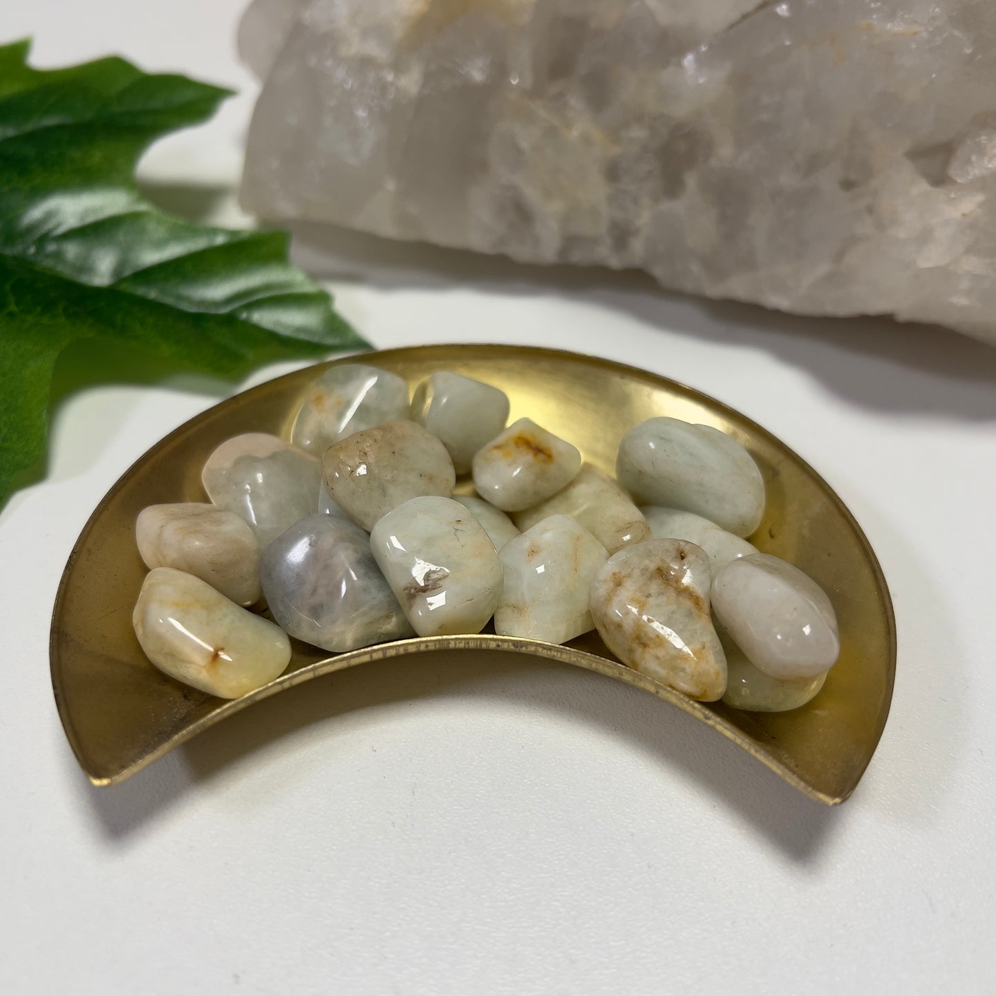 1pcs Aquamarine Tumble