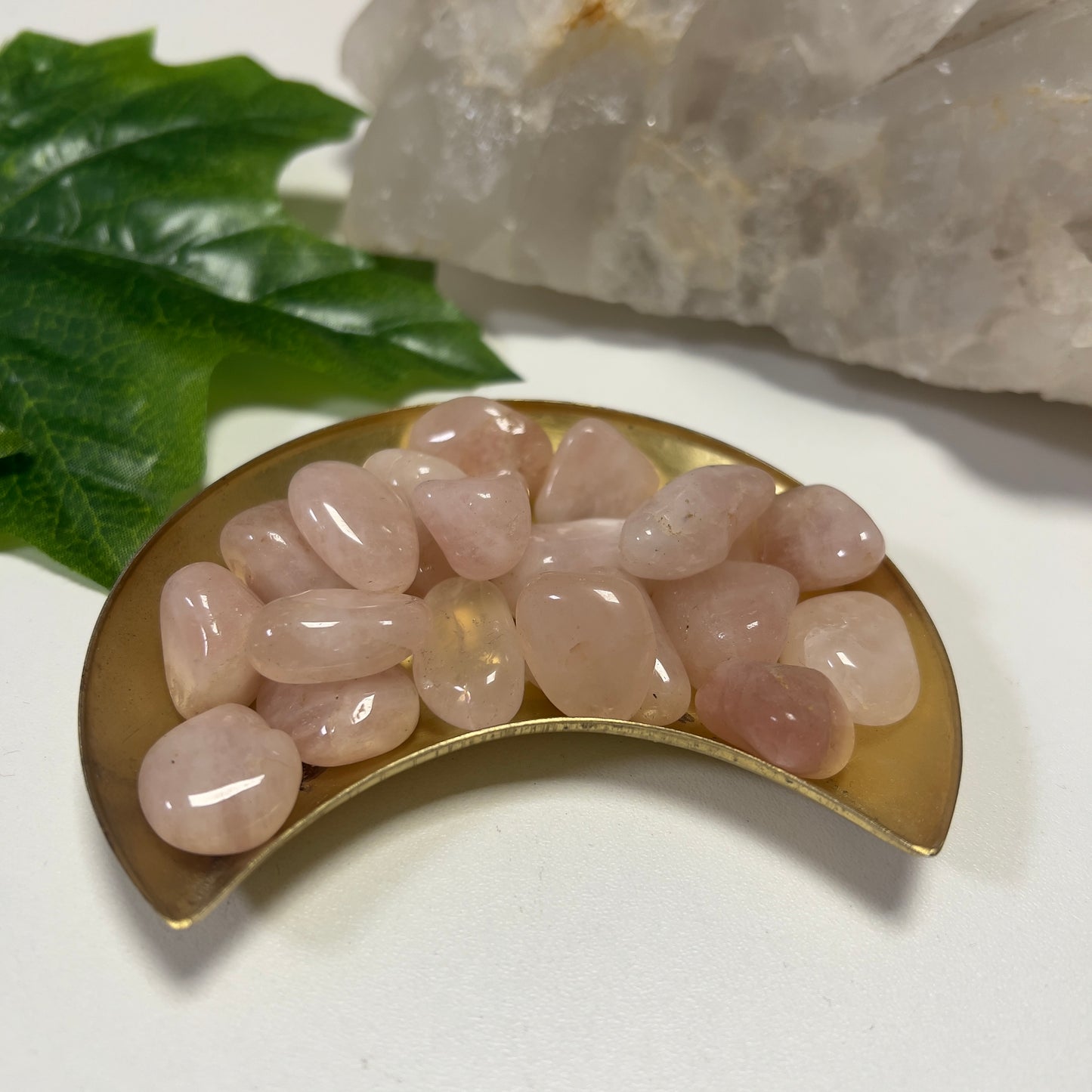 1pcs Rose Quartz Tumble