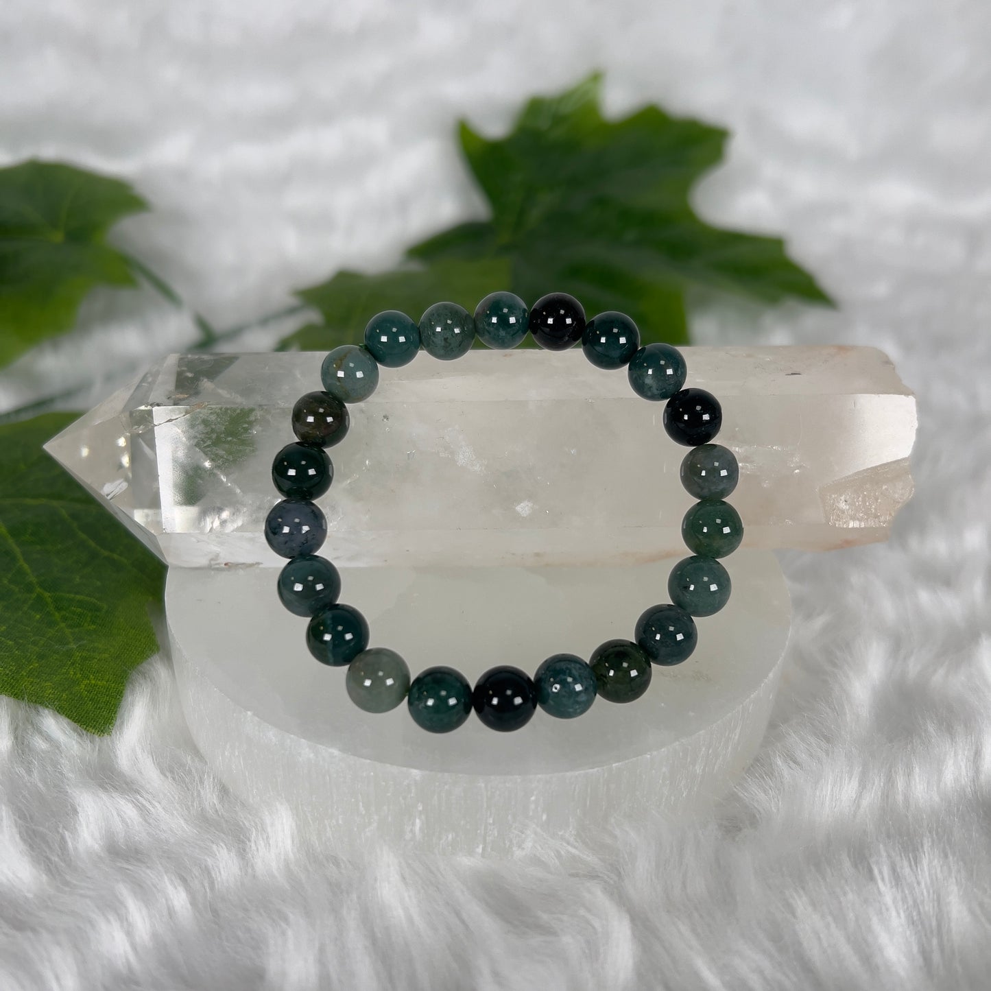 Moss Agate Bracelet
