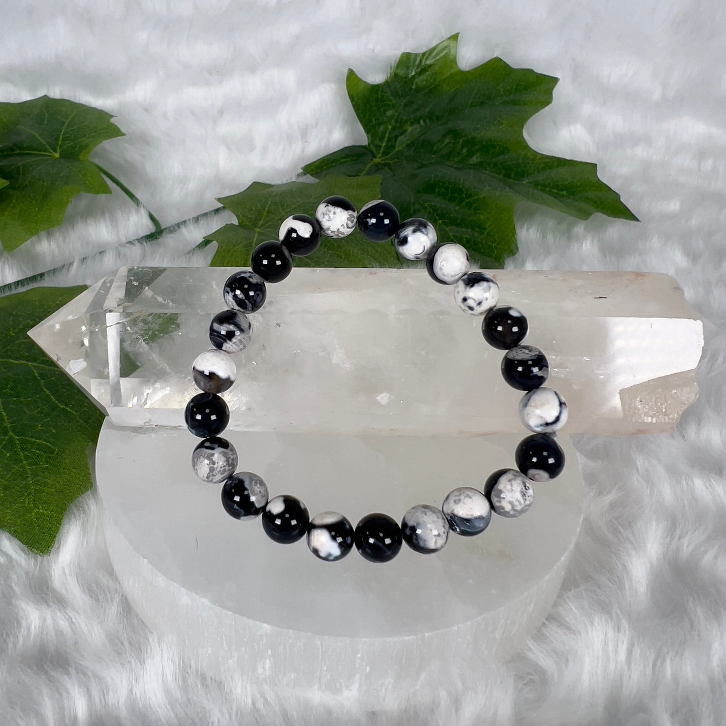 Orca Agate Bracelet