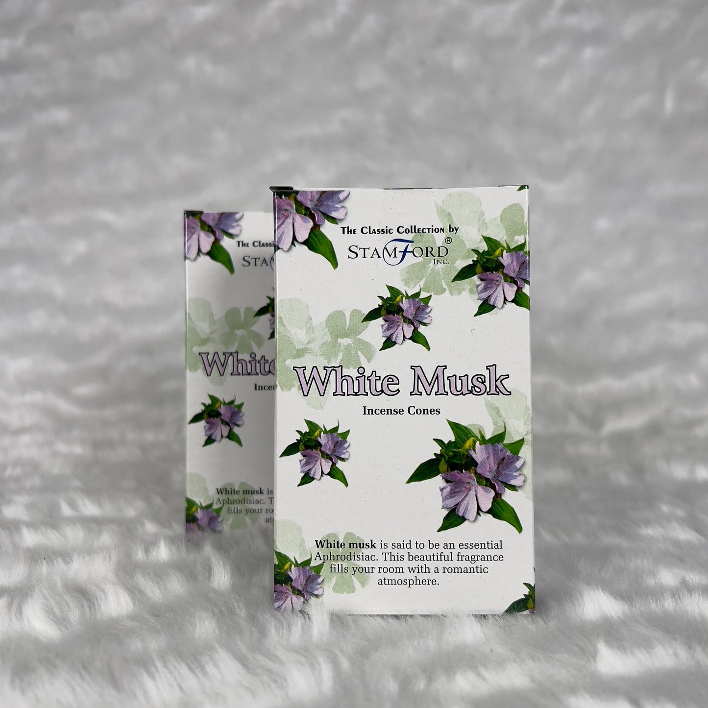 White Musk Stamford Incense Cones