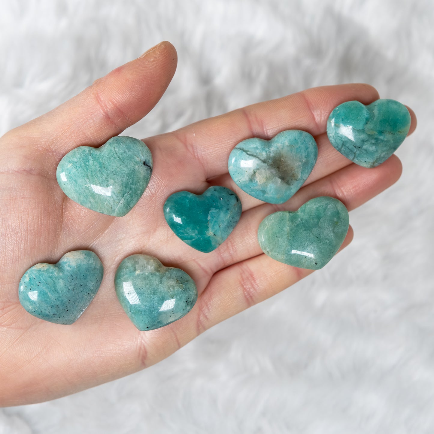 1pcs Amazonite Heart