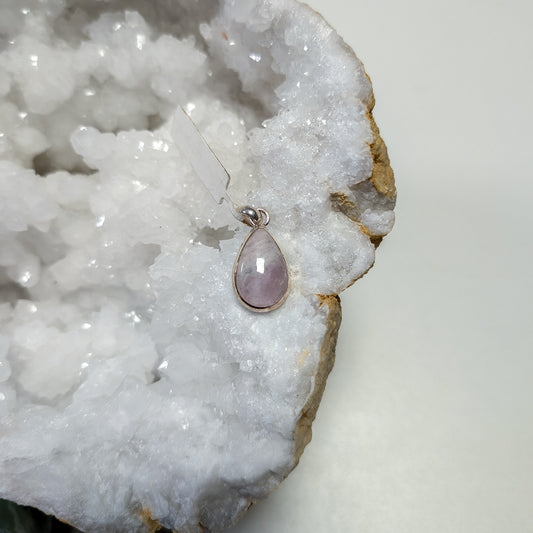 Sterling Silver Kunzite Pendant