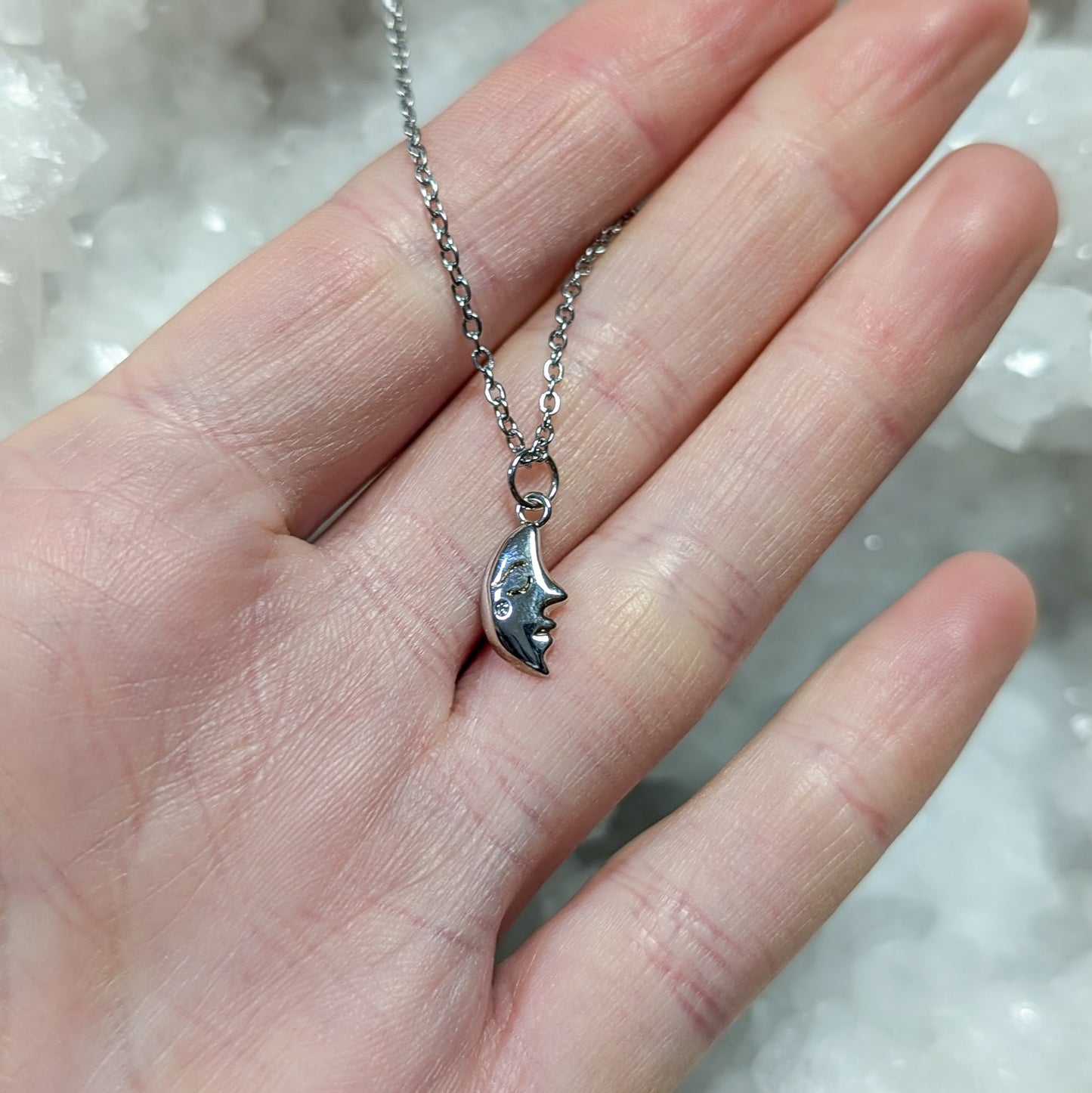 Baby Moon Necklace - FRIDAY