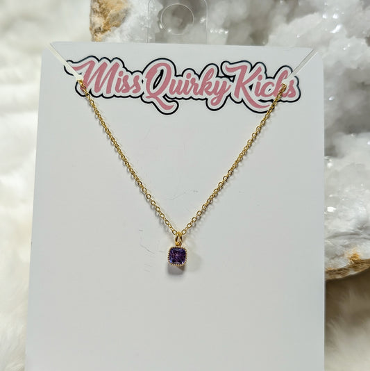 Amethyst Necklace