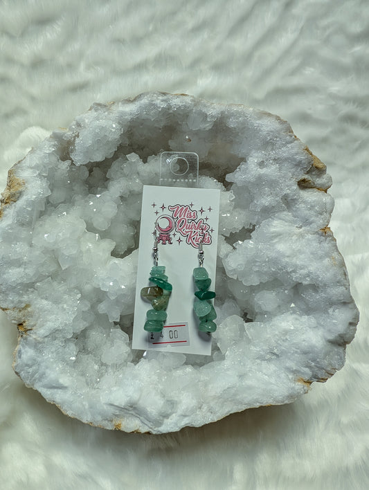 Green Aventurine Earrings