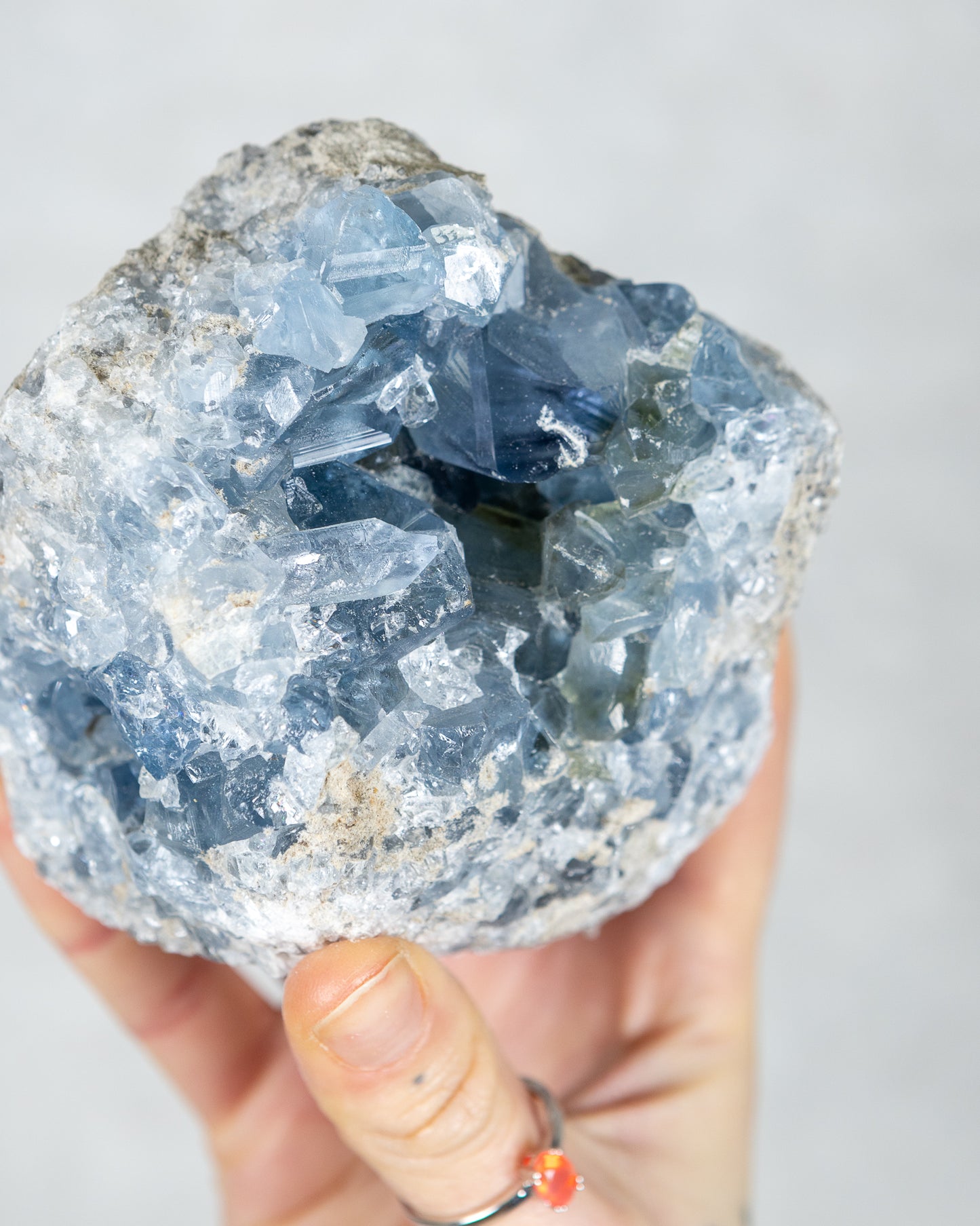 Celestite Geode