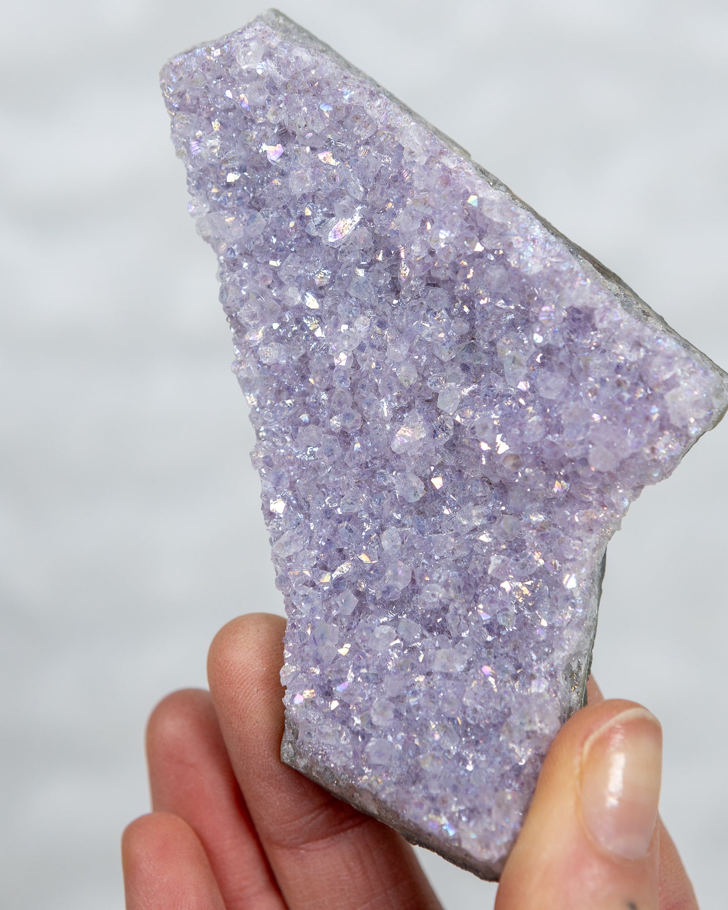 Aura Amethyst Cluster