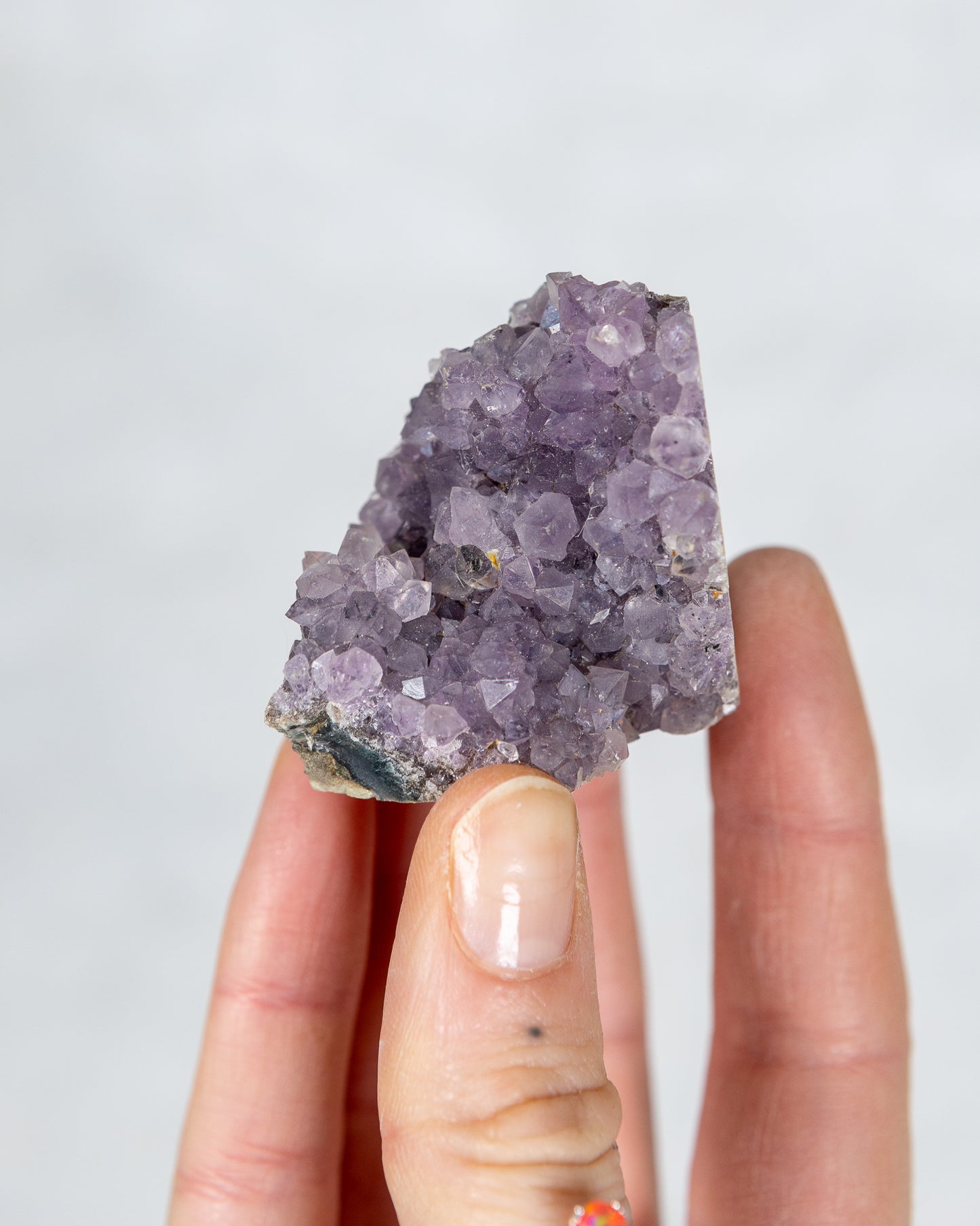 1pcs Mini Amethyst Cluster