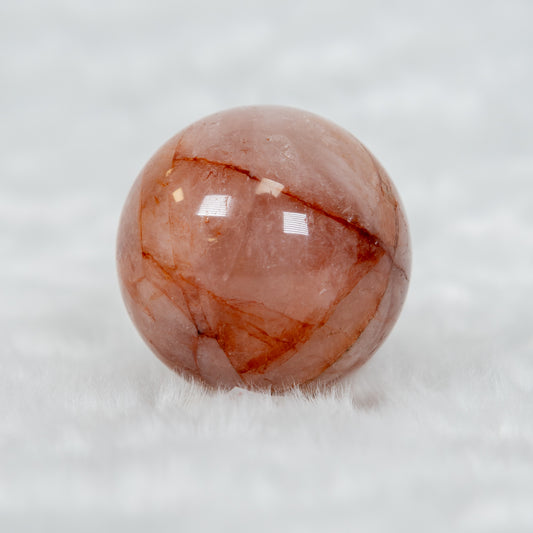 Fire Quartz Sphere