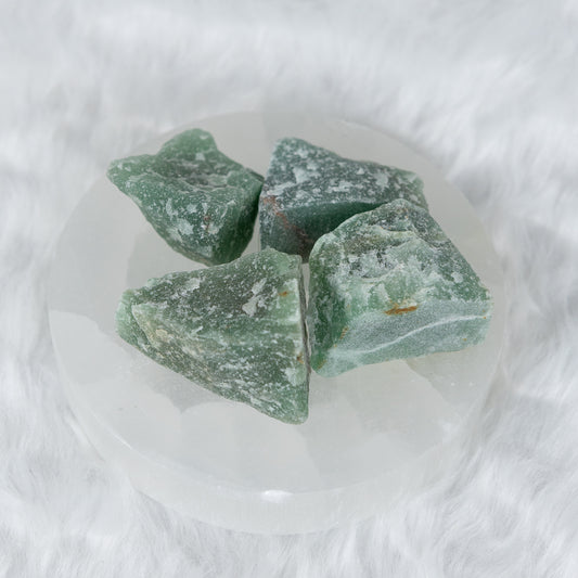 Raw Green Aventurine