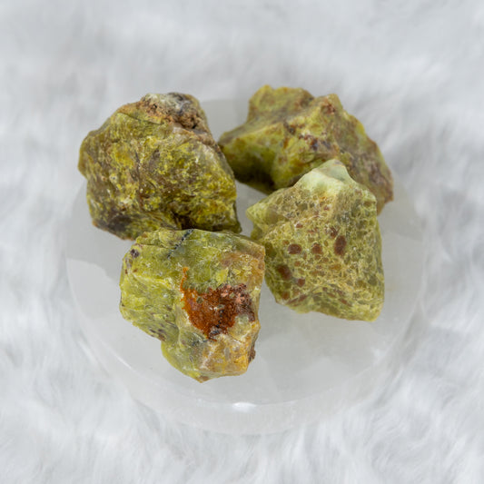 Raw Green Opal