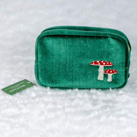 Green Makeup / Travel Bag