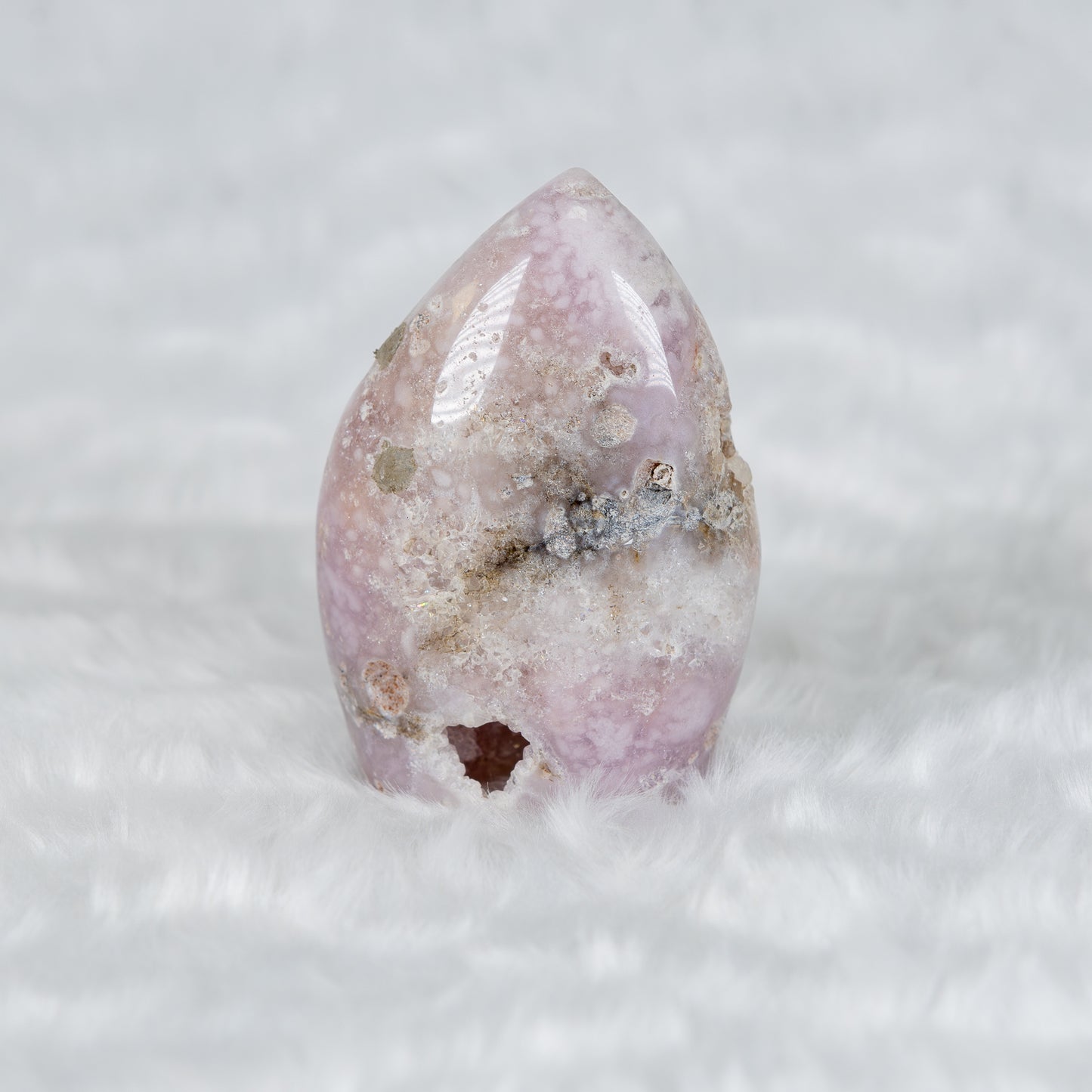 Druzy Pink Amethyst Freeform