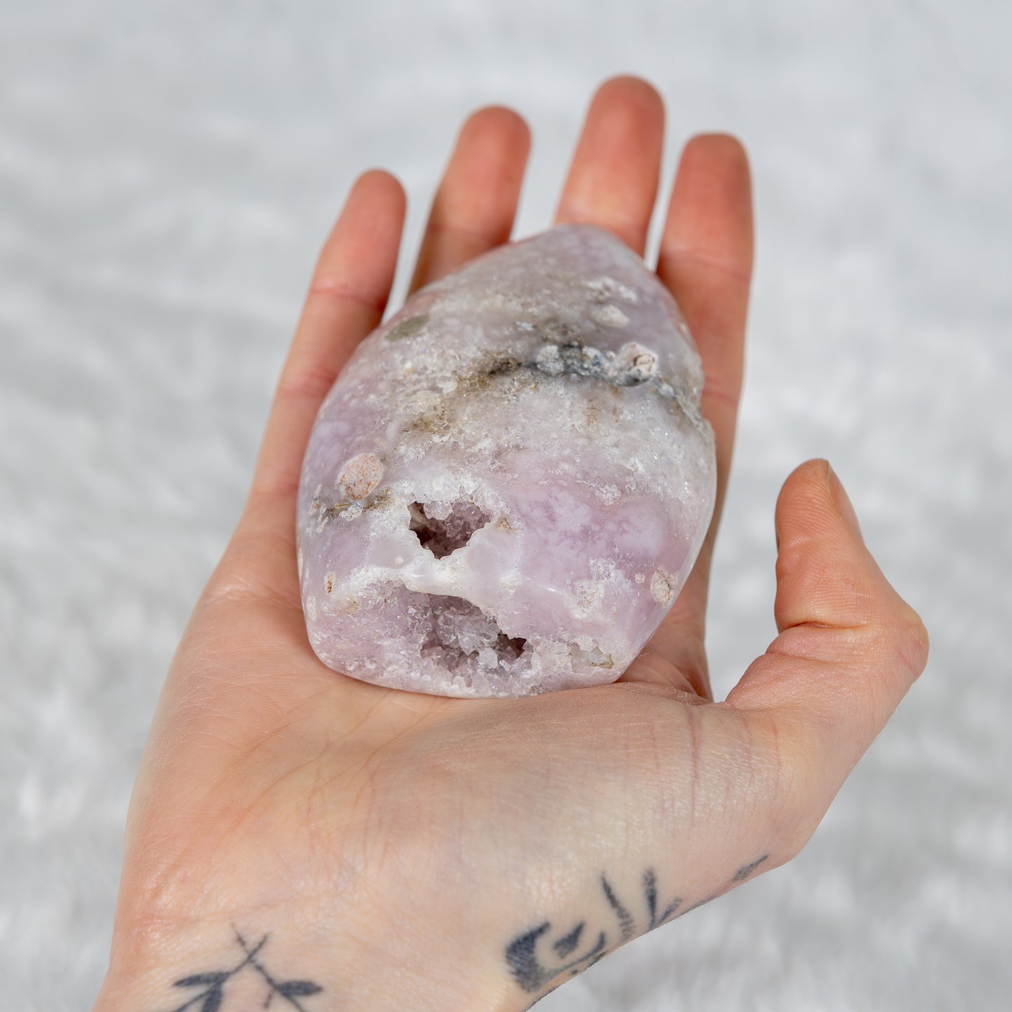 Druzy Pink Amethyst Freeform