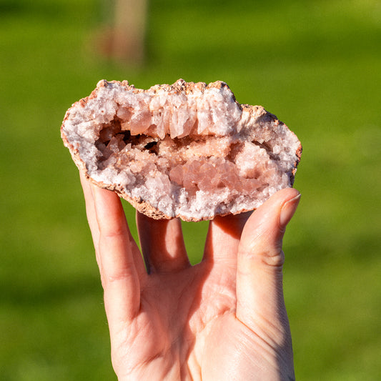 Pink Amethyst Geode