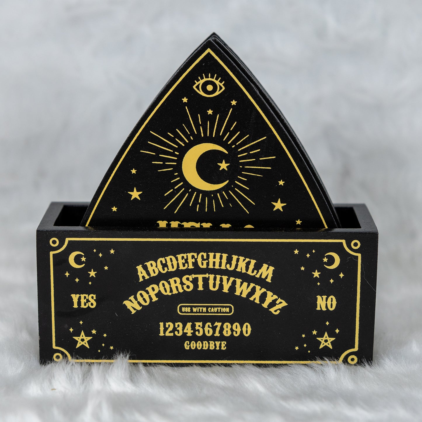 Ouija 4pcs Coaster Set With Holder