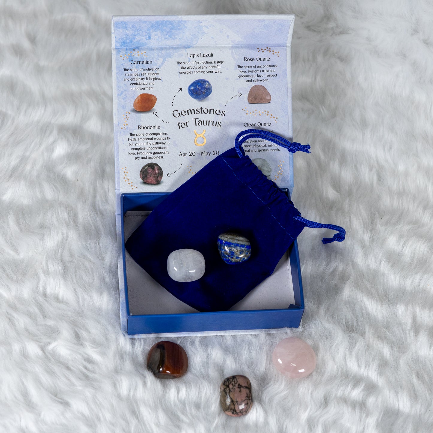 Taurus Crystal Gift Set