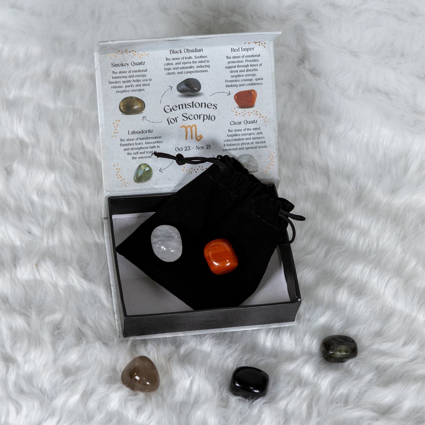 Scorpio Crystal Gift Set