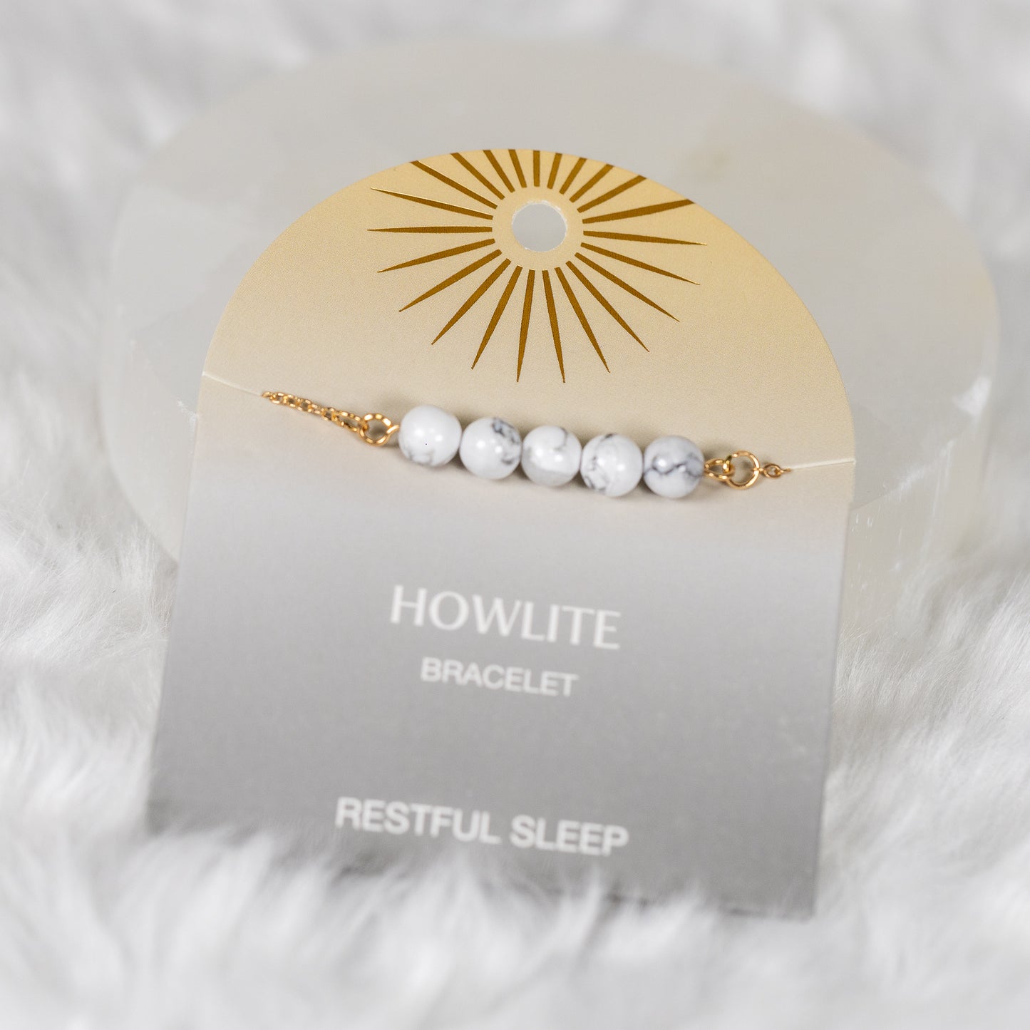 Howlite Bracelet - Sleep