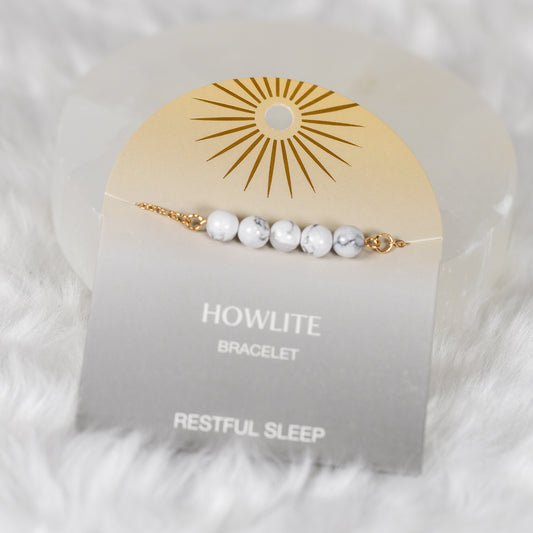 Howlite Bracelet - Sleep