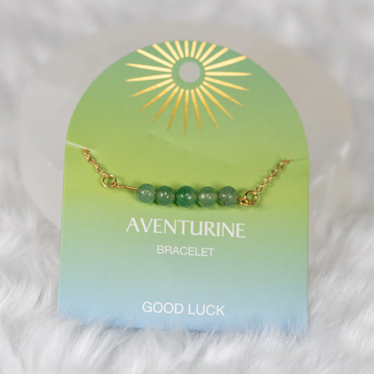 Green Aventurine Bracelet - Luck