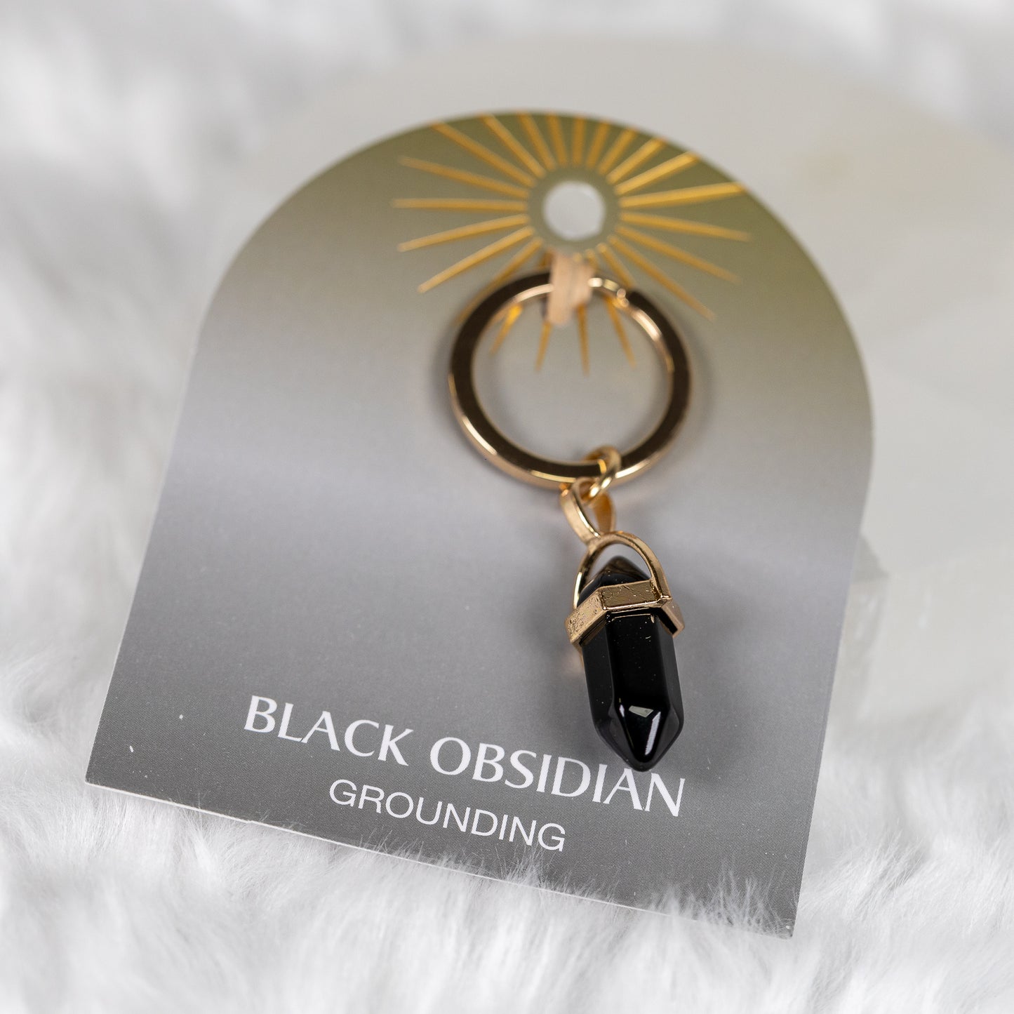 Obsidian Keyring - Grounding