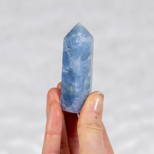 Blue Calcite Tower