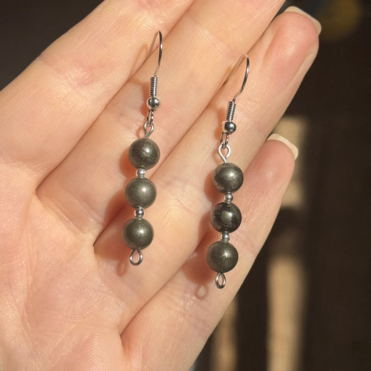 Pyrite Earrings