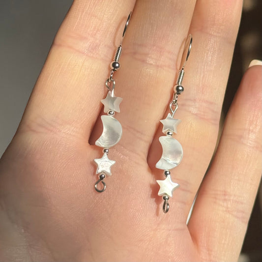 Mother Of Pearl Earrings