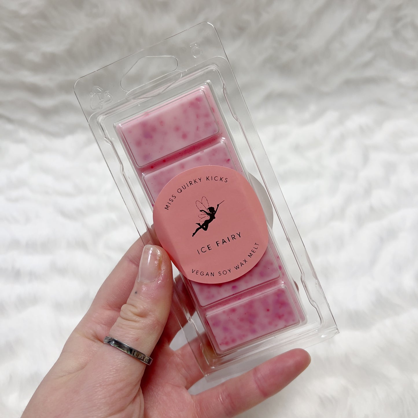 Vegan Soy Wax Melt Snap Bar - Ice Fairy Scent - FRIDAY