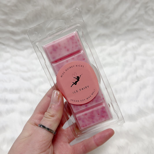 Vegan Soy Wax Melt Snap Bar - Ice Fairy Scent - FRIDAY