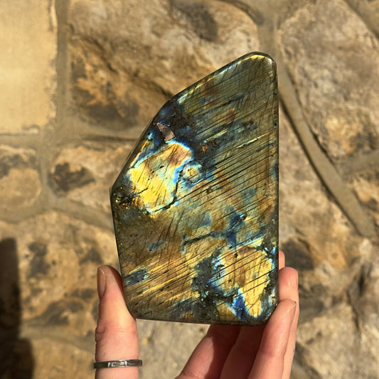 Sunset Flash Labradorite Freeform