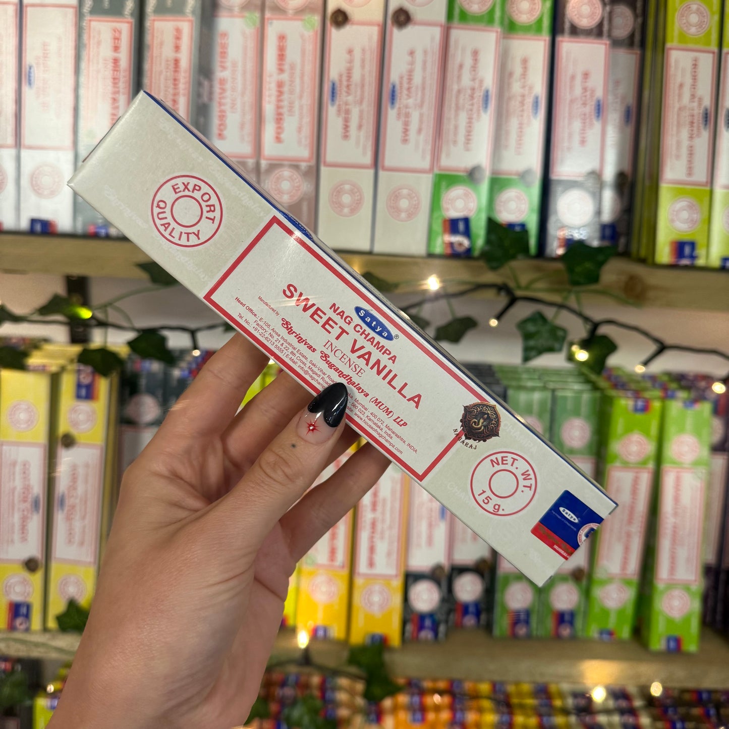 Sweet Vanilla Satya Incense