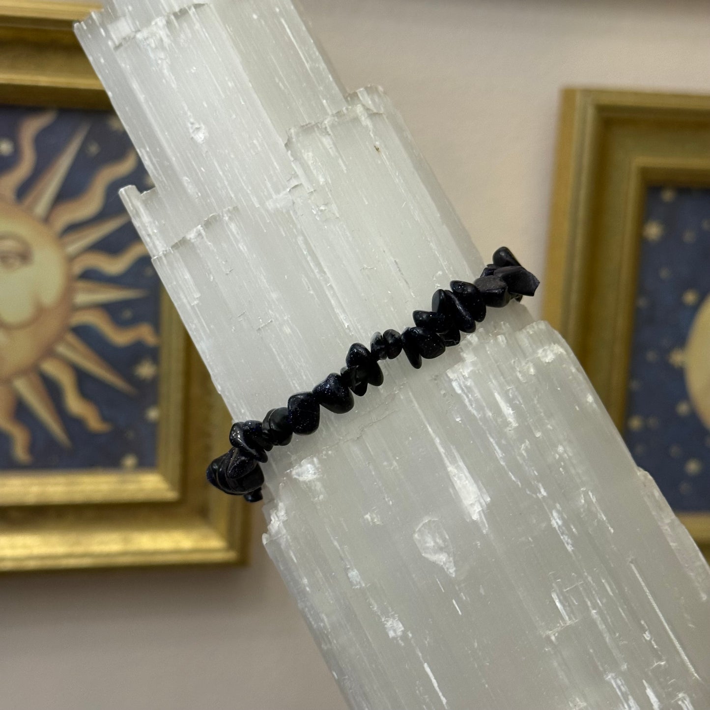 Blue Goldstone Bracelet